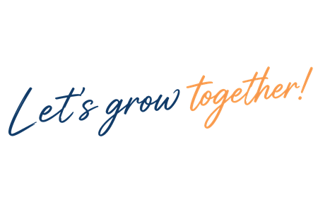 Let's grow together!